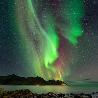 Senja - Tungeneset - Northern lights